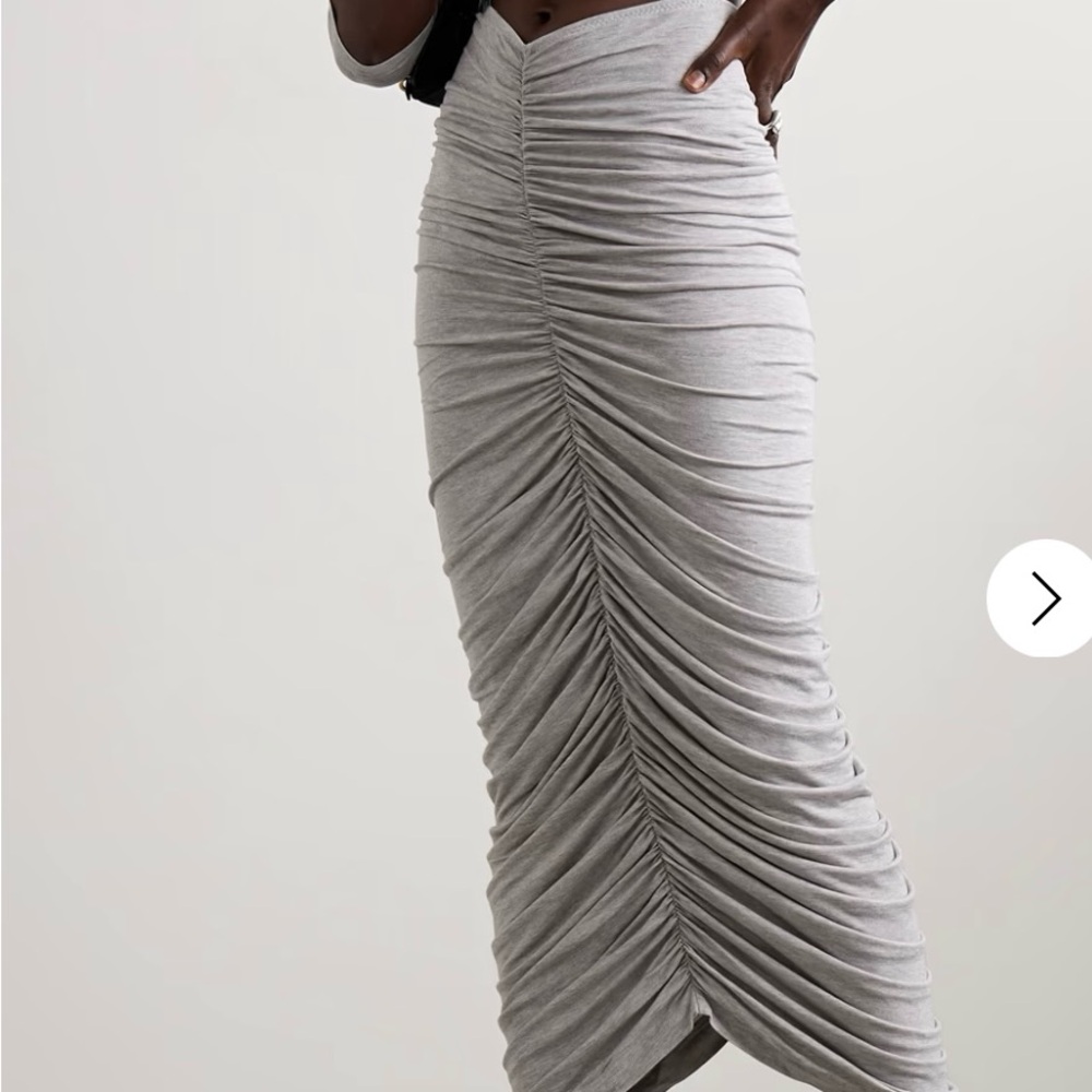 Norma Kamali's maxi skirt